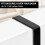 Over-Door Hook Rack Black 18-Hook for Bathroom Bedroom 4