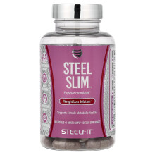 SteelFit, Steel Delgado, Solución de Pérdida de Peso, 90 Cápsulas