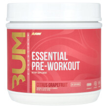 Raw Nutrition, Bum Essentials, Essentiële Voorbereiding, Citrus Grapefruit, 14.49 oz (411 g)