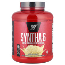 BSN, Syntha-6, Matriz de Proteína de Alta Calidad, Hielo de Vanila, 5 lb (2.27 kg)