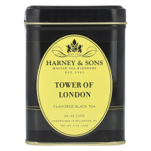 Harney & Sons, Zwart Thee, Tower of London, 4 oz (112 g)