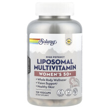 Solaray, Hoge Potentie Liposomaal Multivitamin, Vrouwen 50+, 120 VegCaps