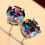 Σκουλαρίκια DESIGNICE Round7-Color Silver Stud για άνδρες, ασήμι 925, Unisex, Ροκ/Χιπ-Χοπ/Casual – Συμβατά 4