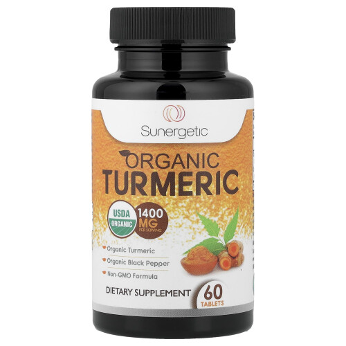 Sunergetic, Turmercórgico, 60 Comprimidos