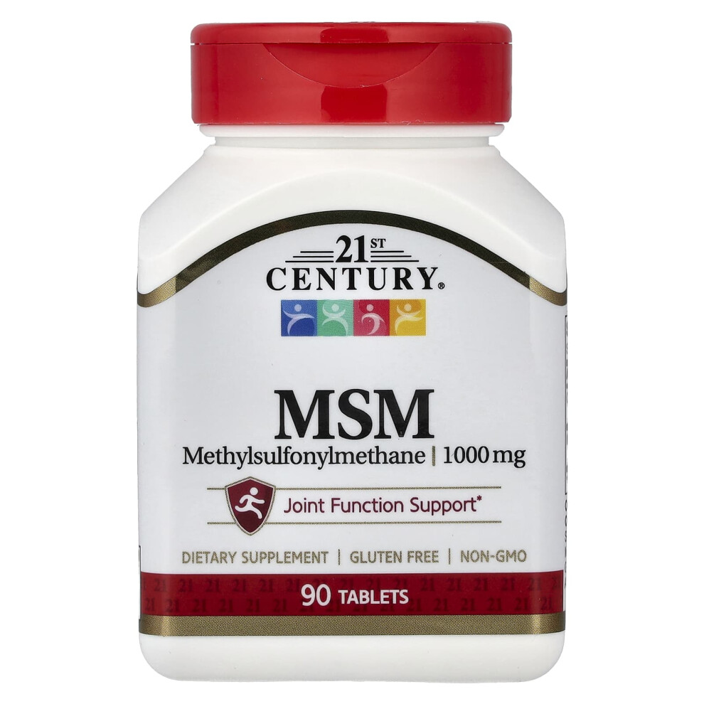 21St Century , Msm, 1,000 Mg, 90 Tablets