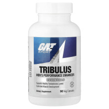 Tribulus de GAT, Mejorador de Desempeño de Hombre, 90 Veg Capsulas