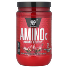 AminoX de BSN, Endurance y Recuperación, Agua de Sandía, 15.3 oz (435 g)