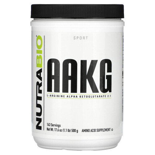 NutraBio, AAKG, 1,1 lb (500 g)
