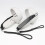 Justerbara handgreppsremmar Tillbehör för Oculus Quest2VR Gaming Headset Controller, Handtag Förhindrande Fall 5
