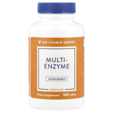 The Vitamin Shoppe, Multi-Enzyme, 100 Tabletter