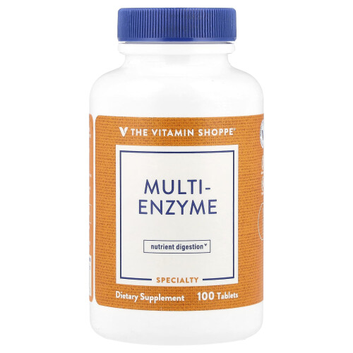 The Vitamin Shoppe, Multi-Enzyme, 100 Tabletek