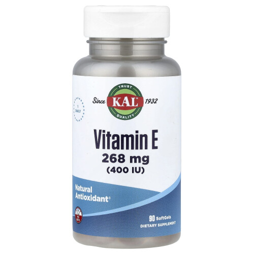 KAL, Βιταμίνη E, 268 mg (400 IU), 90 Σοφγέλια