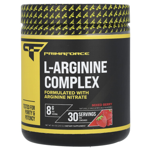 Primaforce, Complex de L-Arginină, Berin Mixt, 8,6 oz (240 g)