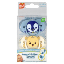 RaZbaby, Keep-It-Kleen, Papatoffa, 0-36 Mesi, Pinguino e Orso, 2 Papatoffe
