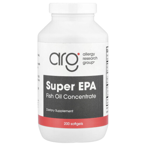 Allergy Research Group Allergy Research Group, Super EPA, Concentrat de ulei de pește, 200 Capsule moale