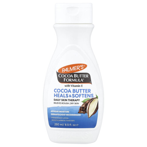 Palmer's Palmer's, Kakao Mælkeskum med Vitamin E, Heler og Bløder Daglig Hudterapi, 8,5 fl oz (250 ml)