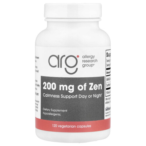 Allergy Research Group Αλλεργική Έρευνα Ομάδα, Ζήν, 200 mg, 120 Βοτανοθεραπευτικά Φιάλιτα (100 mg ανά Φιάλιτα)