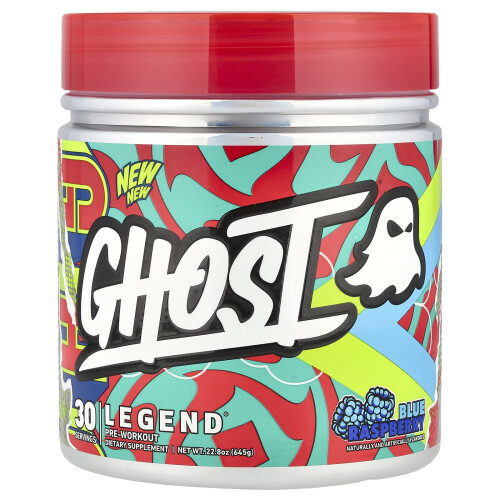 Ghost Ghost, Legend Προετοιμασία, Μπλε Ραβανί, 22,8 oz (645 g)