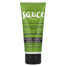 Sauce Beauty, Głęboka Moc Włosów Maska, Guacamole Whip , 3.4 fl oz (100 ml)