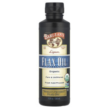 Barlean's, Óleo de Lignana de Linho Orgânico, 12 fl oz (355 ml)
