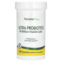 NaturesPlus, Ultra-Probiotika, 40 Milliarden, 60 Kapseln
