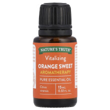Nature's Truth, Pure Essential Oil, Vitalizing Orange Sweet, 0,51 fl oz (15 ml)