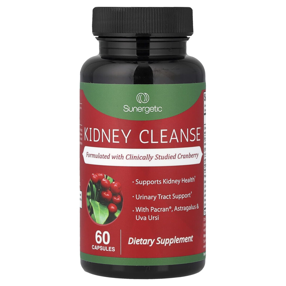 Sunergetic , Kidney Cleanse, 60 Capsules