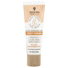 Bee & You, Creme de îngrijire hidratantă pentru picioare, 1.69 fl oz (50 ml)