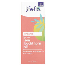 Life-flo, Óleo de Buxo do Mar Orgânico, 1 fl oz (30 ml)