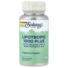 Solaray, Lipotrop 1000 Plus, 100 Kapseln