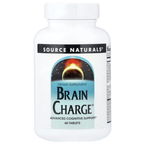 Source Naturals, Brain Charge, 60 Tabletten