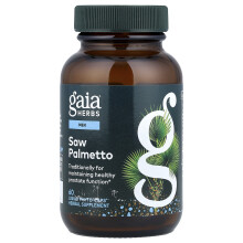 Gaia Herbs, Hombre, Palmeta de la Palma, 60 Fitos-Cápsulas Liquidas