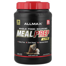 ALLMAX, Meal Prep Lite, Waffle Cone de Baunilha, 2,09 lbs (33,6 oz)