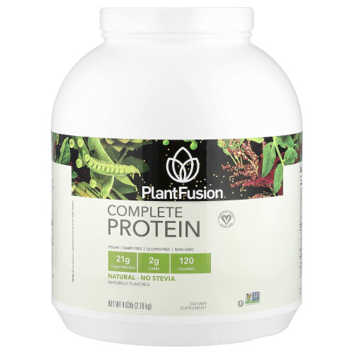 PlantFusion, Πλήρης Πρωτεΐνη, Φυσική, 4.36 lb (2.1 kg)