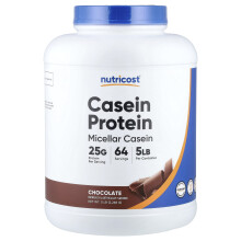 Nutricost, Kasei-proteiini, Chocolate, 5 lb (2,268 g)