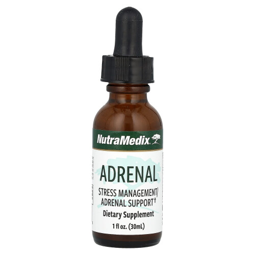NutraMedix NutraMedix, Adrenal stresshantering/Adrenal stöd, 1 fl oz (30 ml)