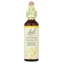 Bach, Pôvodné kvetné liečivky, Hornbeam, 0.7 fl oz (20 ml)