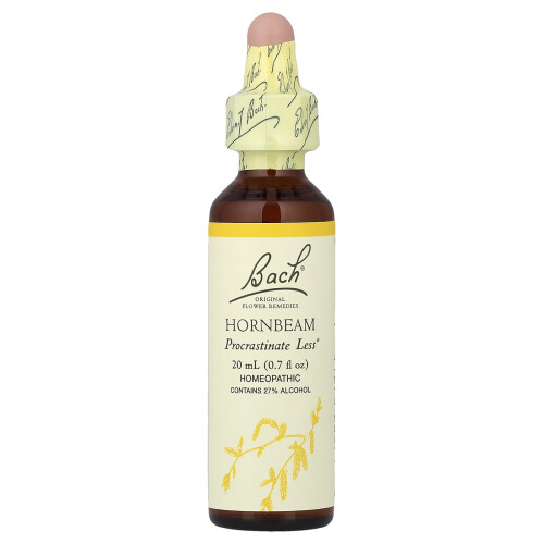 Bach Μπαχ, Πρωτότυπα Φυτών, Hornbeam, 0.7 fl oz (20 ml)
