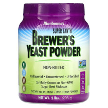 Bluebonnet Nutrition, Super Jord Maltextrakt, Usmagt, 2 lb (908 g)