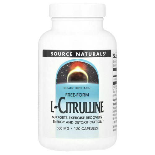 Source Naturals, L-Citrullina, 500 mg, 120 Capsule