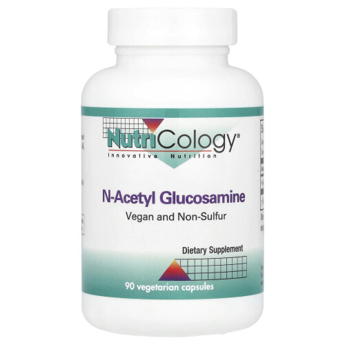Νουτριολογία, N-Acetyl Glukosamini, 500 mg, 90 Βοτανογενείς Καψούλες