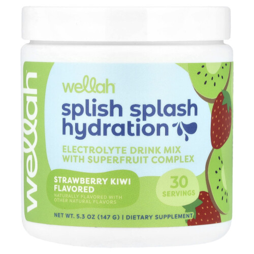 Wellah, Splish Splash Hydration, Στρουδούλας Κιούι, 5.3 oz (147 g)