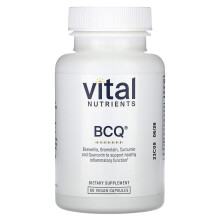 Vital Nutrients, BCQ, 60 Vegan Kapsler