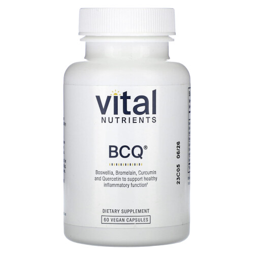 Vital Nutrients Καρυοφυλλώματα, BCQ, 60 Βεγέταρια Πίλλοι