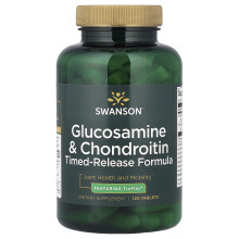 Swanson, Glukoseamin & Chondroitin, 120 Tabletten