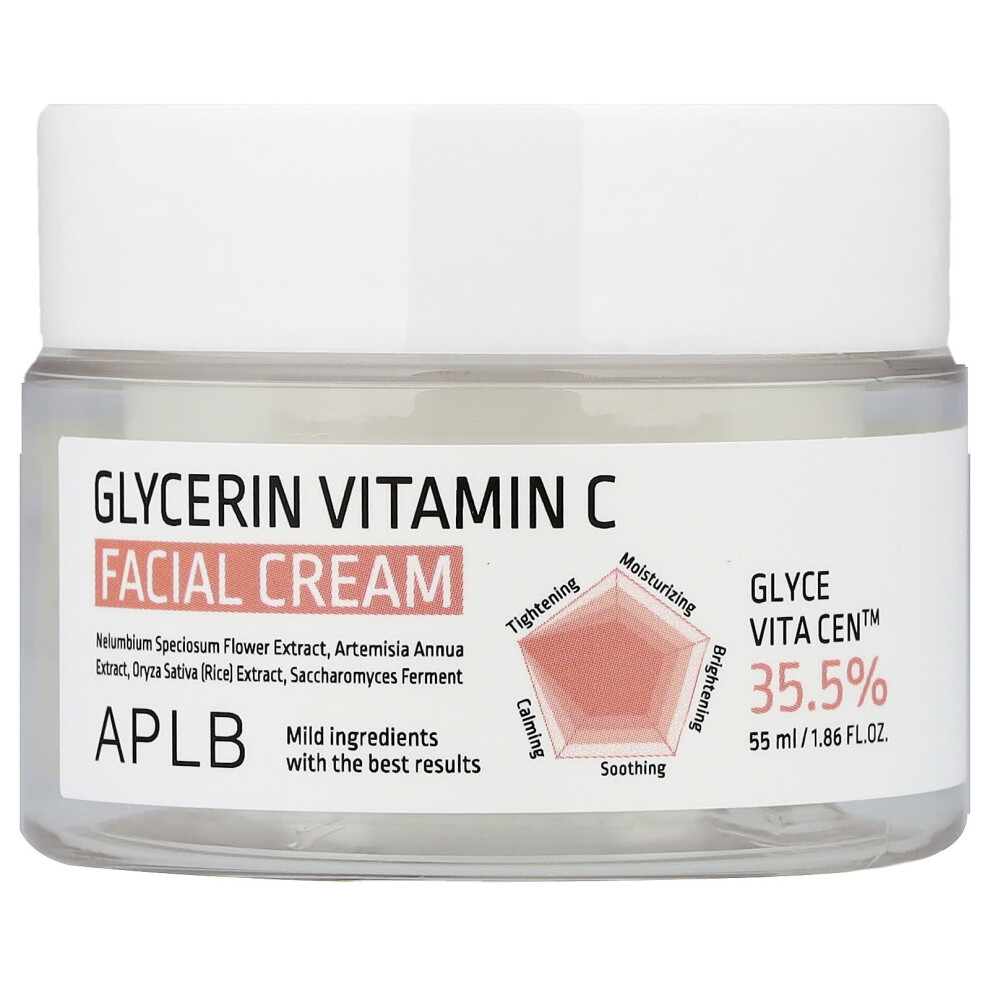 Aplb Cream Glycerin Vitamin C Facial 1.86 Fl Oz (55 Ml)