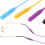 Silikon-Brillenkette, 4er-Pack 5