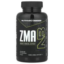 NutraBio, ZMA , 90 Capsules