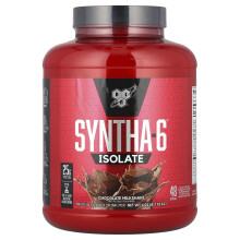 BSN Syntha-6 Aislado, Mezcla de Polvo de Proteína para Beber, Chocolate Milkshake, 4.02 lb (1.82 kg)