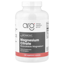 Metabolic Maintenance, Magnézium Citrát, 240 Kapszula